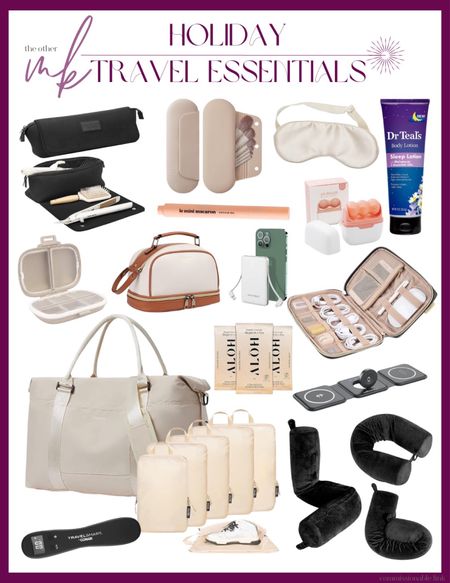 Holiday travel, travel essentials, packing, cosmetic packing, travel hacks, holiday, neutral gifts, gifts for her, gifts for him 

#LTKtravel #LTKSeasonal #LTKHoliday