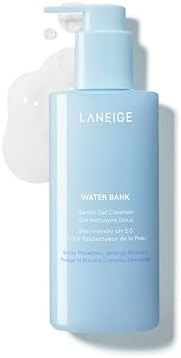 LANEIGE Water Bank Gentle Gel Cleanser: pH-Balanced & Barrier-Boosting with Blue Hyaluronic Acid | Amazon (US)