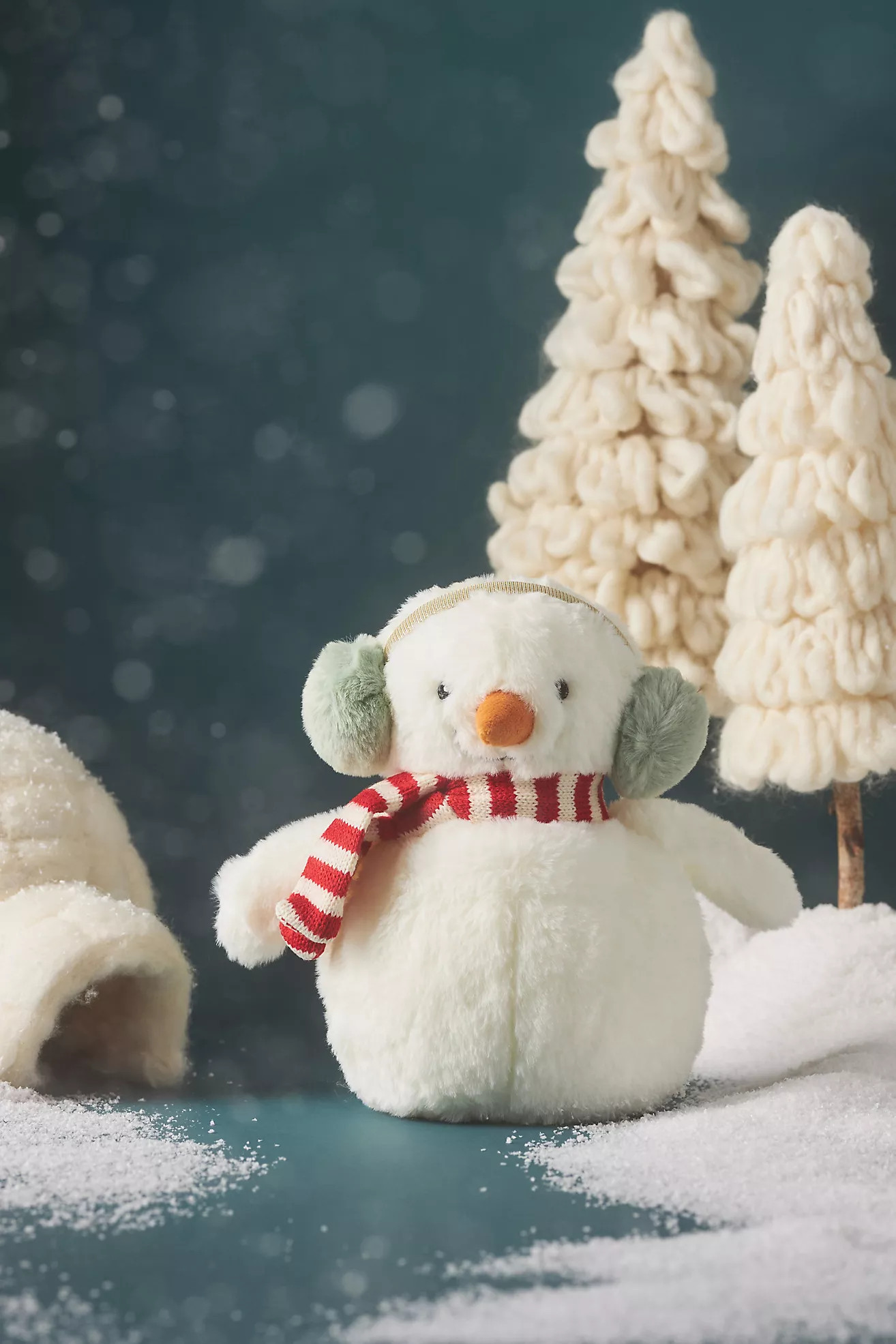 Mon Ami Christmas Chilly Snowman Kids Plush Toy | Anthropologie (US)