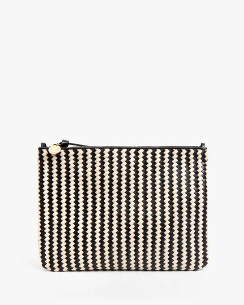 Flat Clutch w/ Tabs | Clare V.