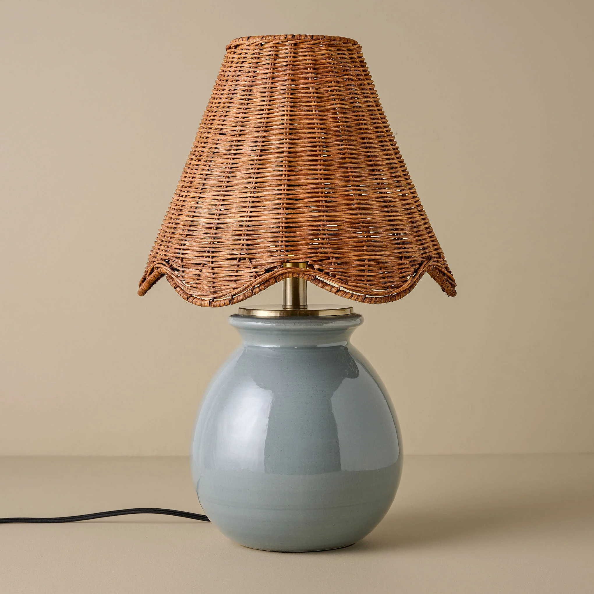 Olivia Table Lamp - Lake Blue | Magnolia