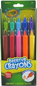 Crayola Bathtub Crayons, Assorted Colors 9 ea | Amazon (US)