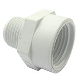 LASCO 15-1635 PVC Hose Adapter with 3/4-Inch Female Hose Thread and 1/2-Inch Male Pipe Thread | Amazon (US)