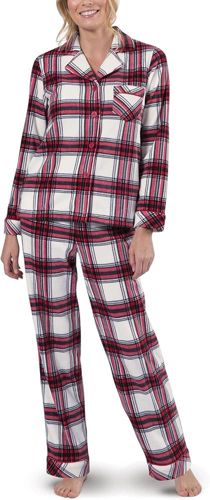 PajamaGram Christmas Pajamas For Women - Fleece Pajamas Women | Amazon (US)