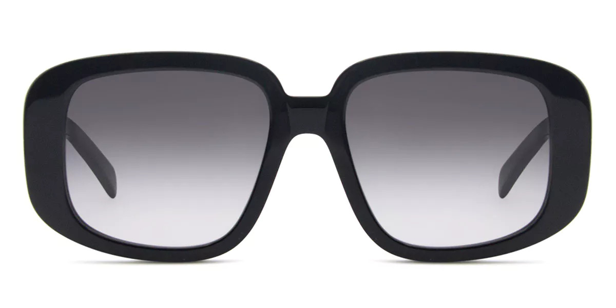 Celine CL40299U 01B Women's Sunglasses Black Size 55 | SmartBuyGlasses Global