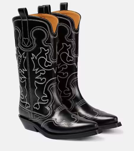 Leather cowboy boots | Mytheresa (UK)