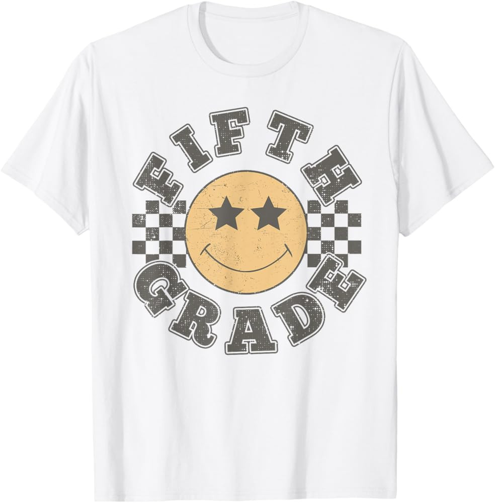 Fifth Grade Teacher First Day Of 5th Grade Back To School T-Shirt | Amazon (US)