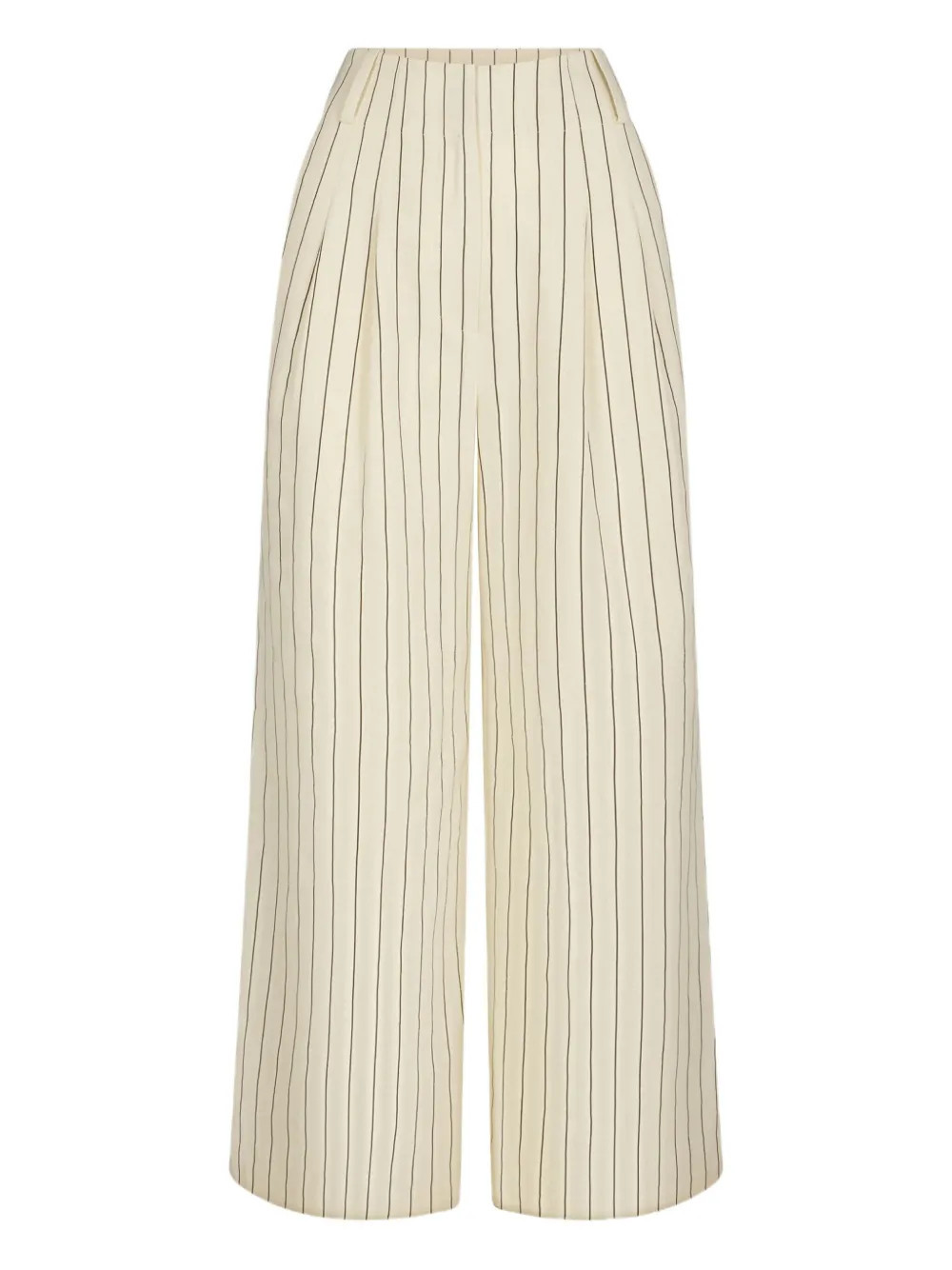 Simon Miller Bloo pinstripe linen trousers - Neutrals | Farfetch Global