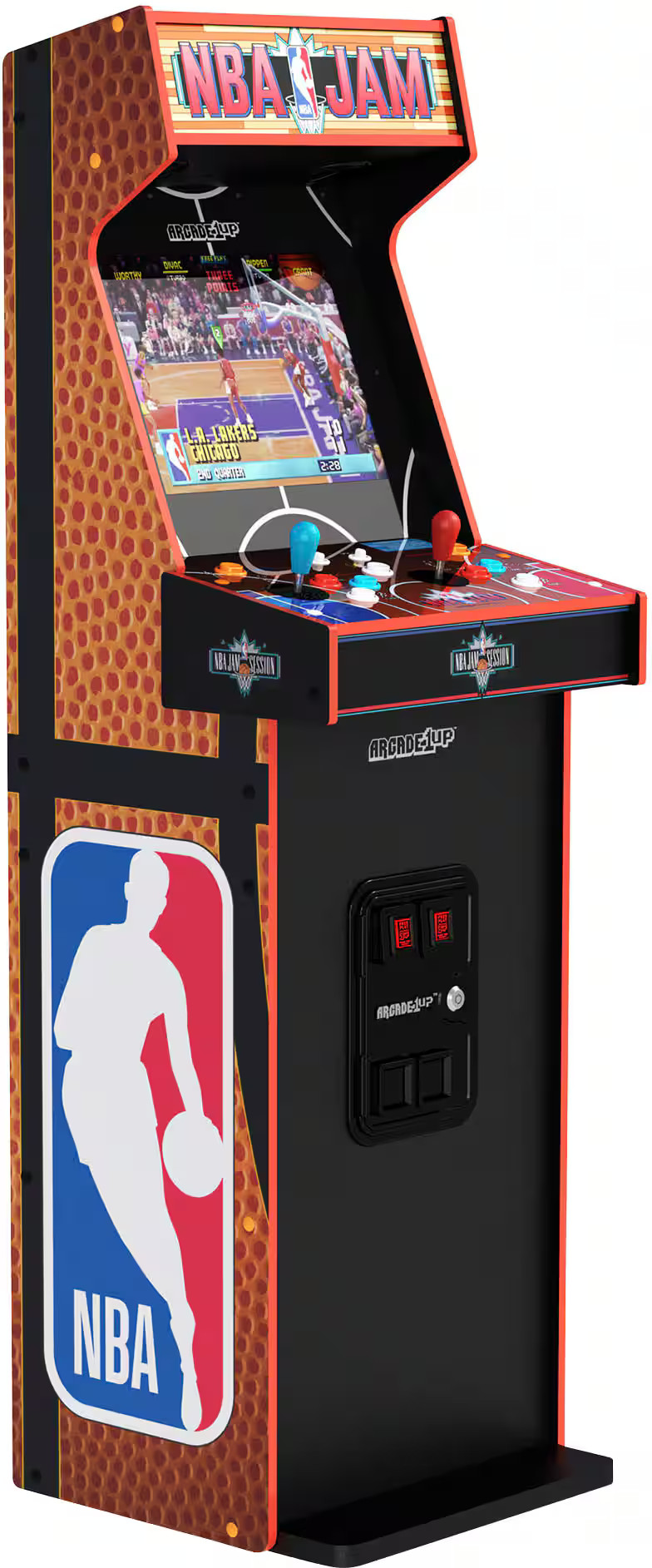Arcade1Up NBA Jam Deluxe 2-Player Control Panel Arcade Machine Orange NBA-A-400811 - Best Buy | Best Buy U.S.