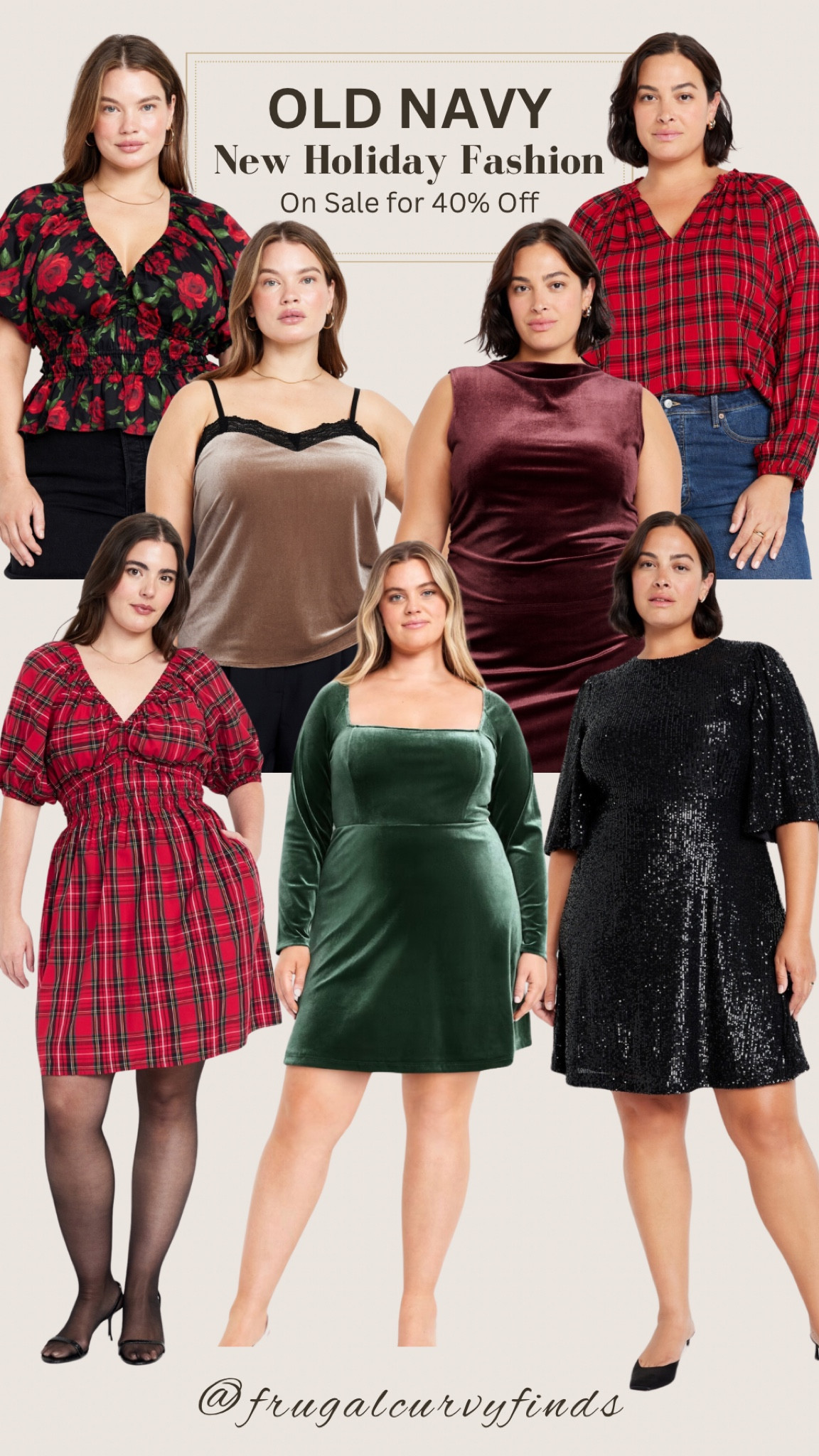 Old Navy just dropped their Holiday Collection for women’s fashion. Available in sizes XS-4X and it’s all on sale right now for 40% off

Includes pants, skirts, blouses and dresses 

#LTKHoliday #LTKPlusSize #LTKSaleAlert