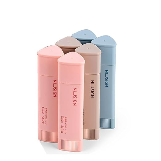 6 Pack Aesthetic Glue Sticks, All-Purpose Washable White Glue, Bulk School and Office Supplies fo... | Amazon (US)