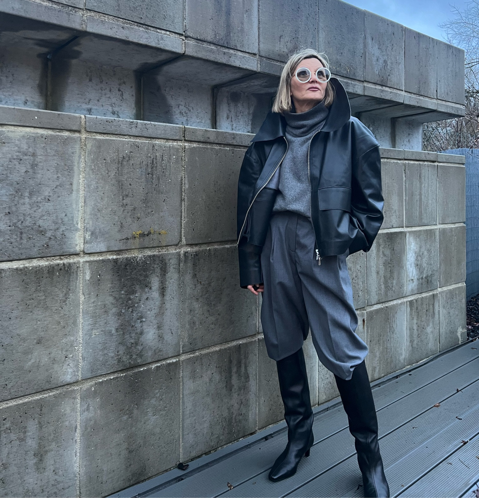 Oversize Jacke von H&M in veganen leder 

#LTKstyletip #LTKunder100 #LTKeurope