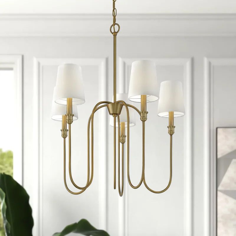 Sanibel 5 - Light Dimmable Classic / Traditional Chandelier | Wayfair North America