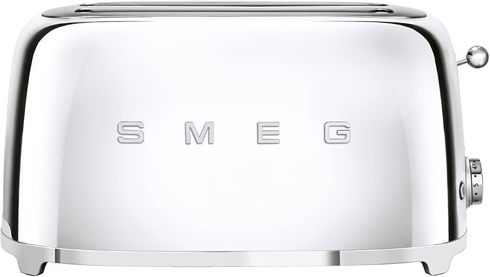 Smeg 4-Slice Toaster-Chrome | Amazon (US)