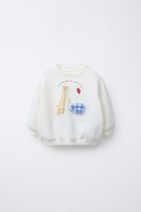 3D ANIMAL SWEATSHIRT | Zara US