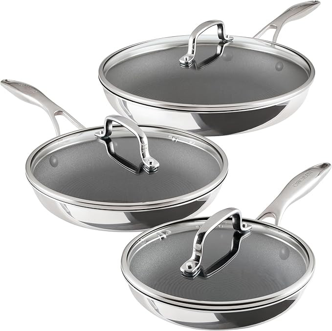 Circulon C1 Series Clad Stainless Steel with ScratchDefense Technology Cookware Nonstick Inductio... | Amazon (US)