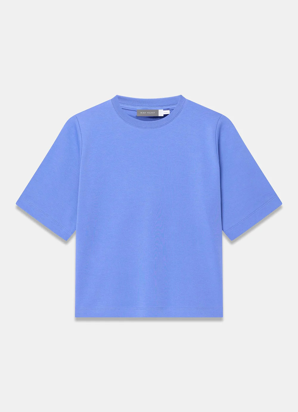 Blue Ultimate Cotton T-Shirt | Mint Velvet