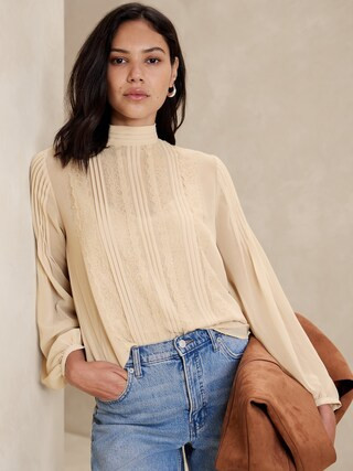 Lace Blouse | Banana Republic Factory