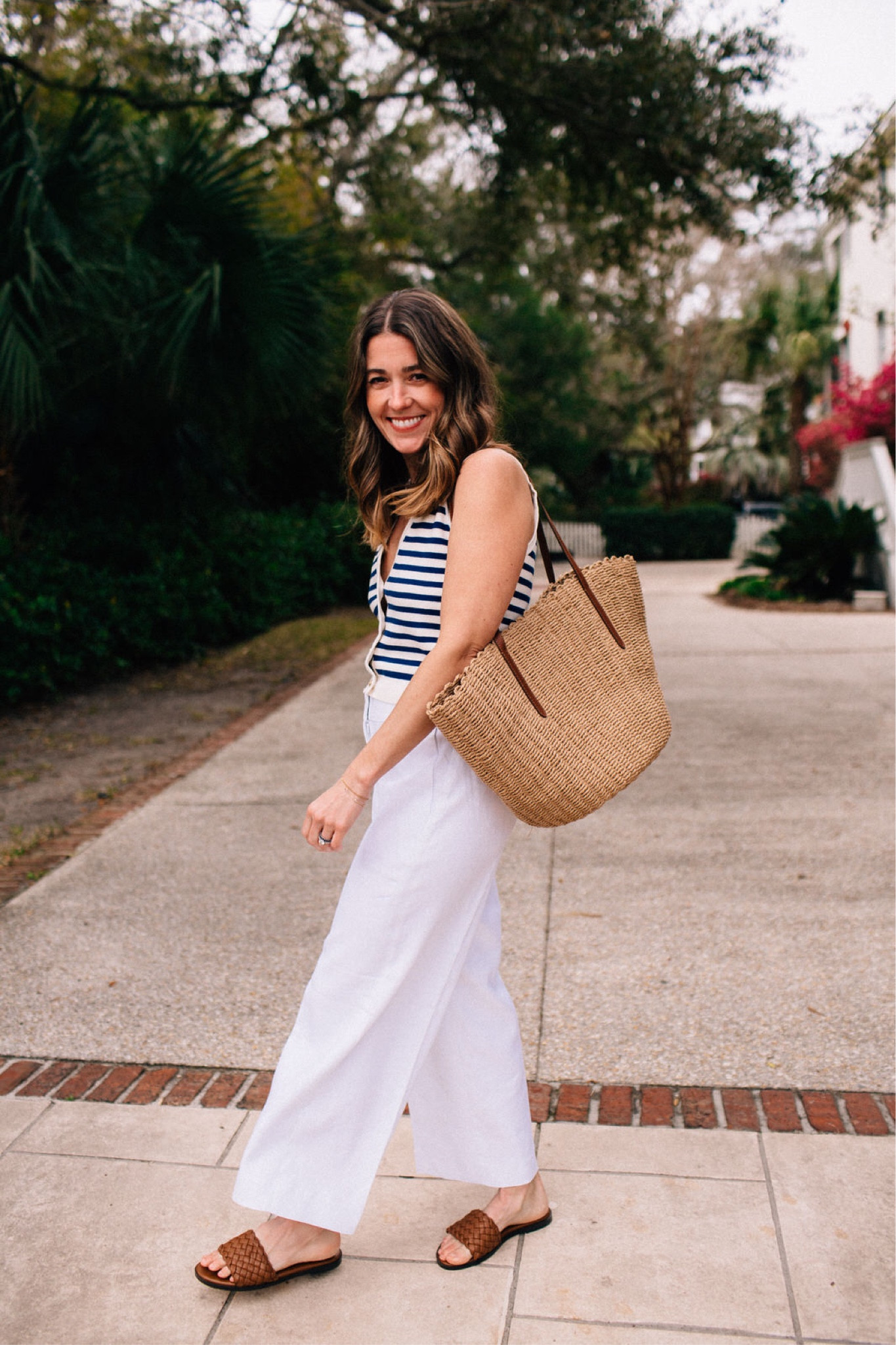 All my favorite new arrivals from J.Crew Spring Collection! I’m wearing a 4 in the white pants and small in tops! #injcrew @jcrew #springstye

#LTKSeasonal