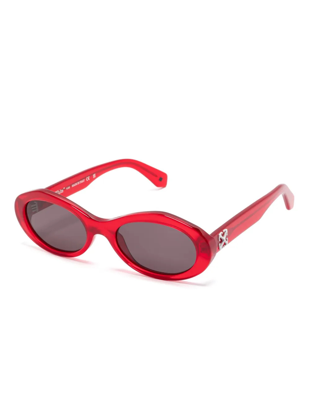 Off-White Eyewear Edison Sunglasses | Red | FARFETCH AU | Farfetch Global