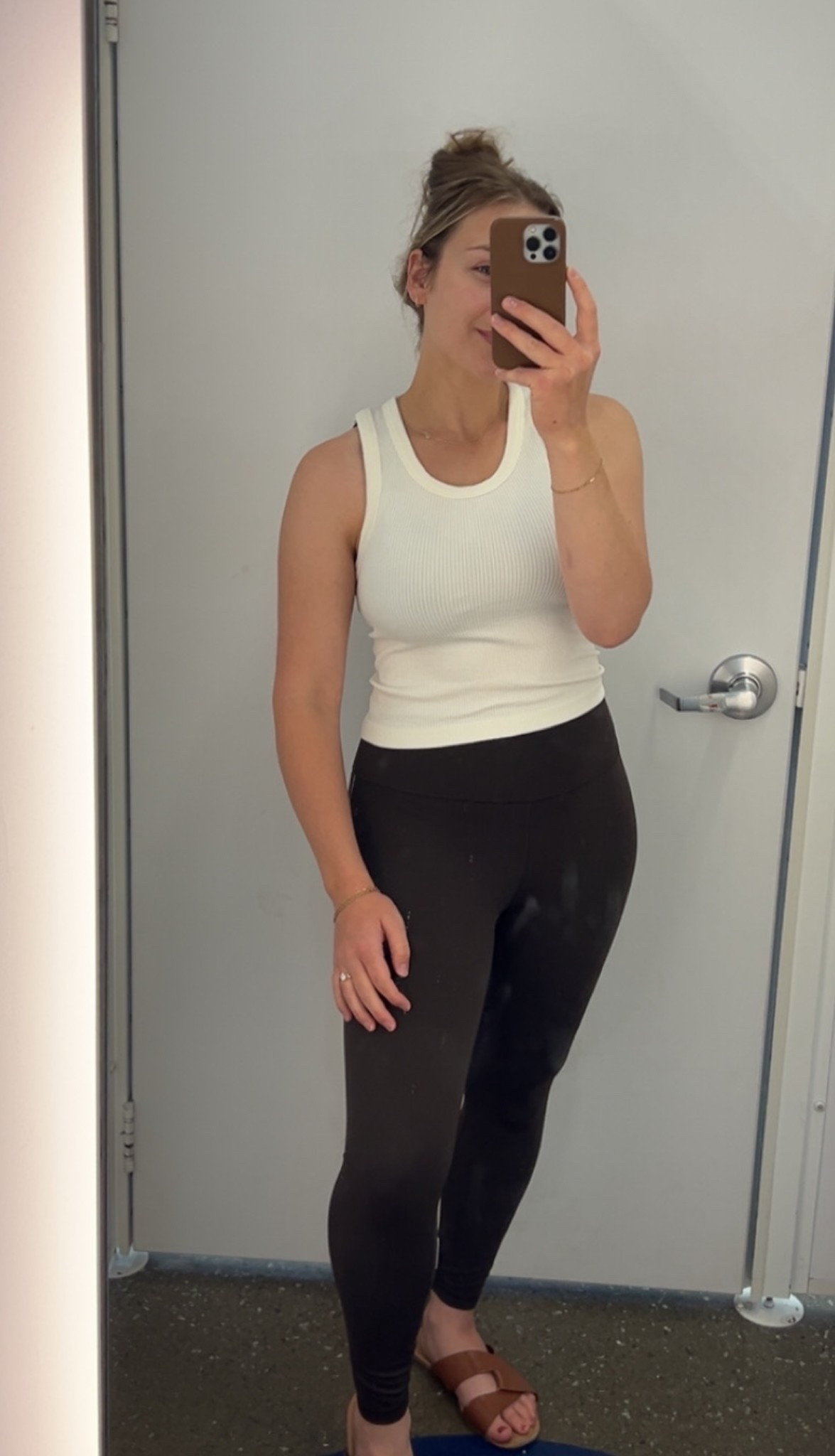 Butter soft leggings & tank 🤎