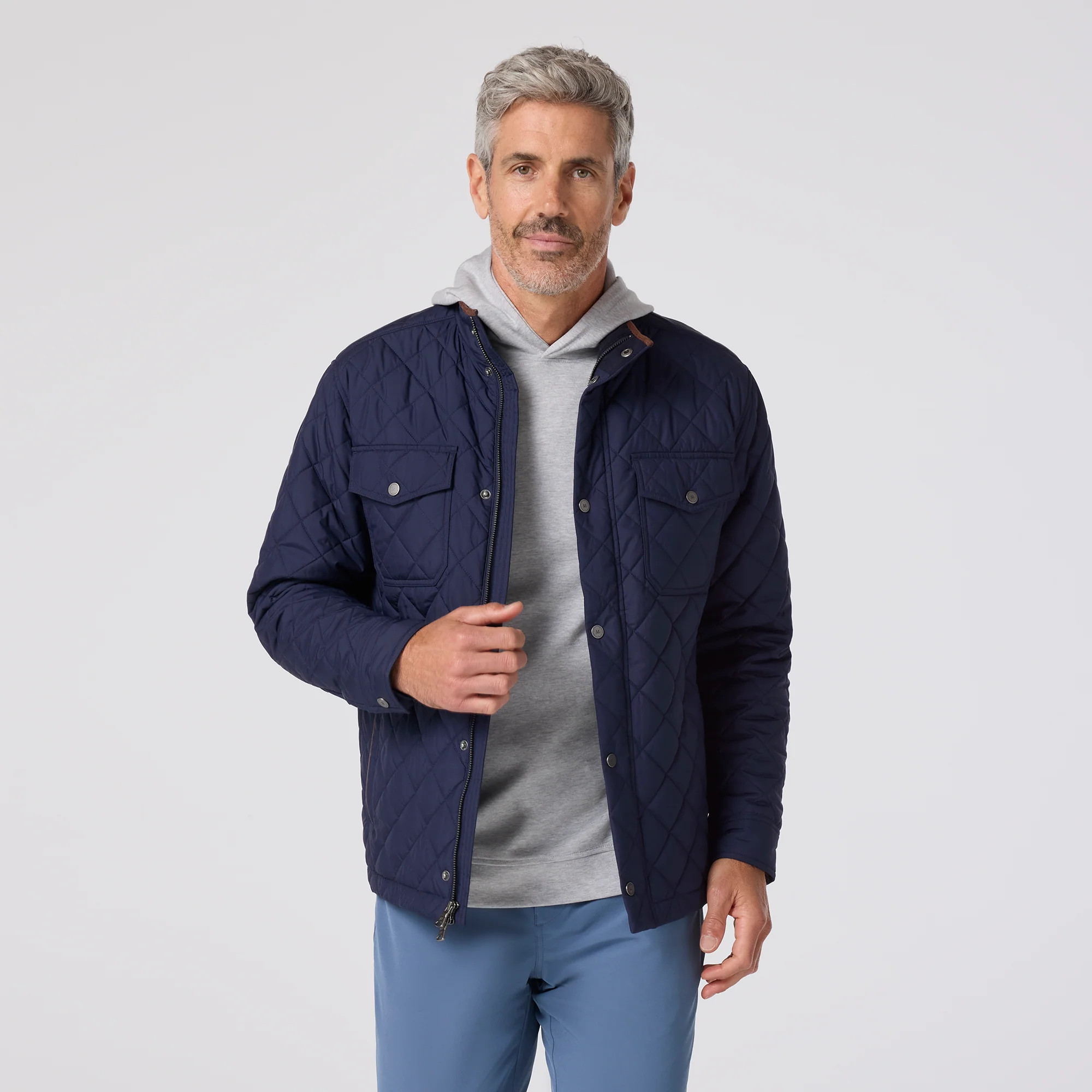 Brentwood Jacket - Navy | Mizzen + Main