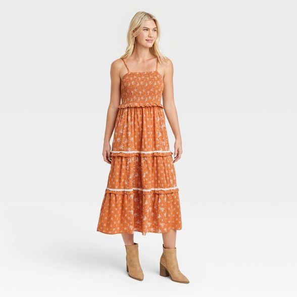 Women's Sleeveless Tiered Dress - Universal Thread™ | Target