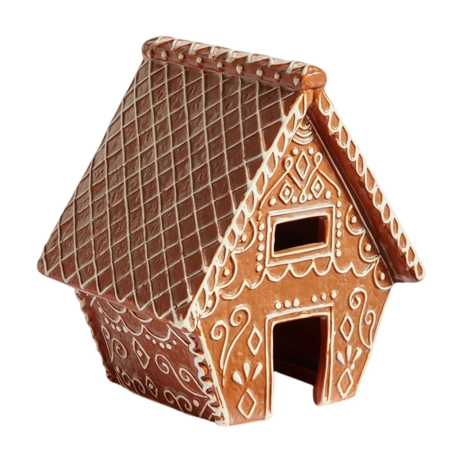 Decorr Gingerbread House Decorations Light Up Led Christmas Gingerbread House Figurine Lighted Ca... | Walmart (US)