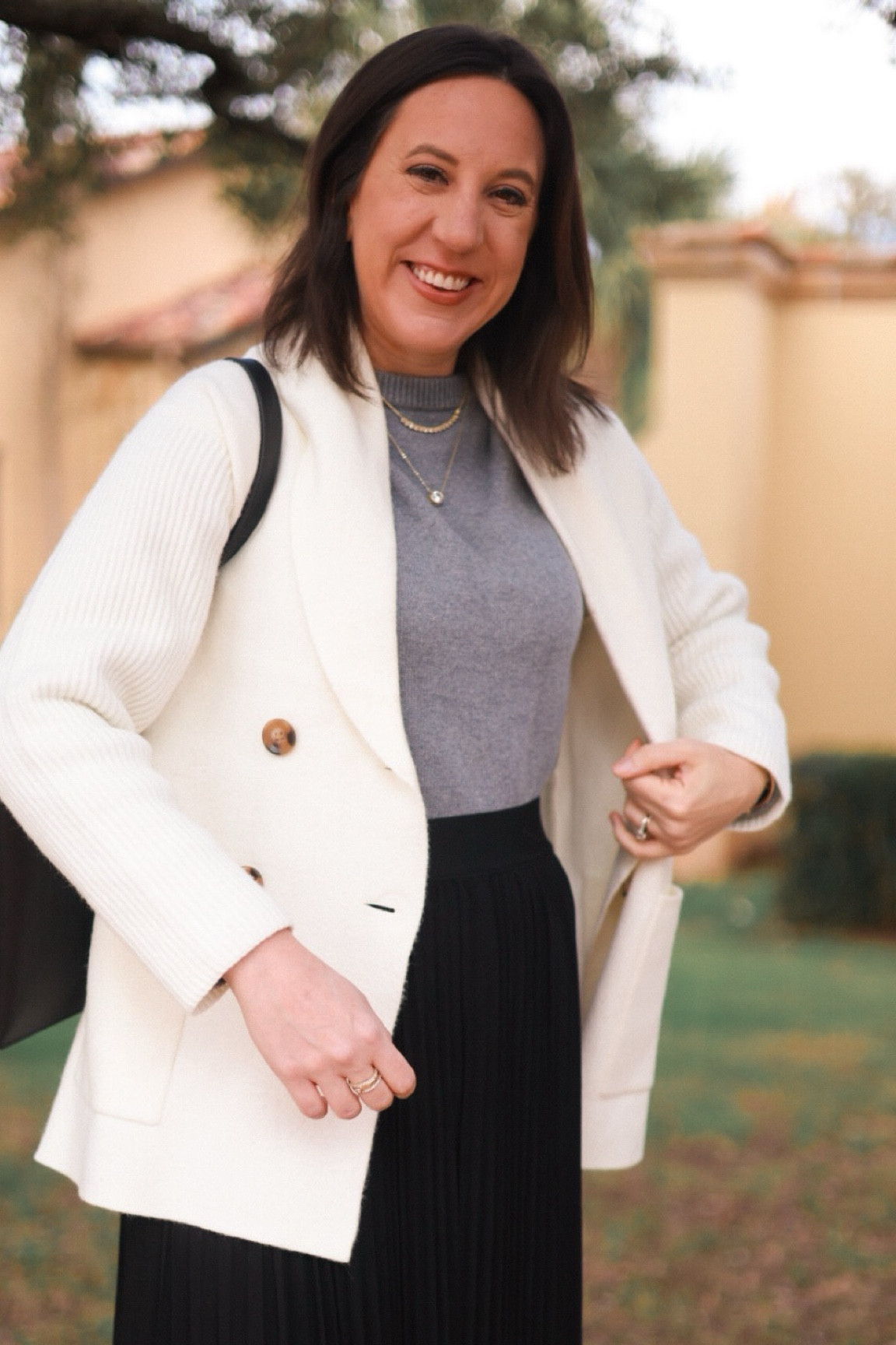 Work outfit that is bump friendly 

#LTKworkwear #LTKbump