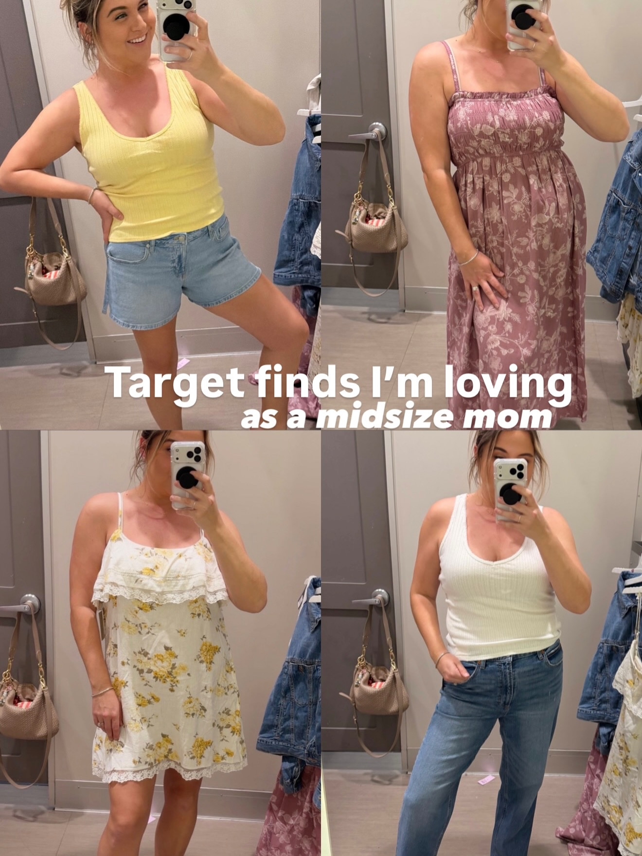If your closet needs a little spring refresh… same ☺️

Trying on a few spring/summer finds from @target that feel flattering, easy and realistic for the midsize moms.


#momstyleinspo #momootd #midsizemom #midsizeootd #targetstyle 

target try on haul, spring summer outfits, midsize mom style, mom style outfits, warm weather outfits, affordable spring fashion, casual summer style, everyday mom outfits

#LTKMidsize #LTKootd #LTKmomlife