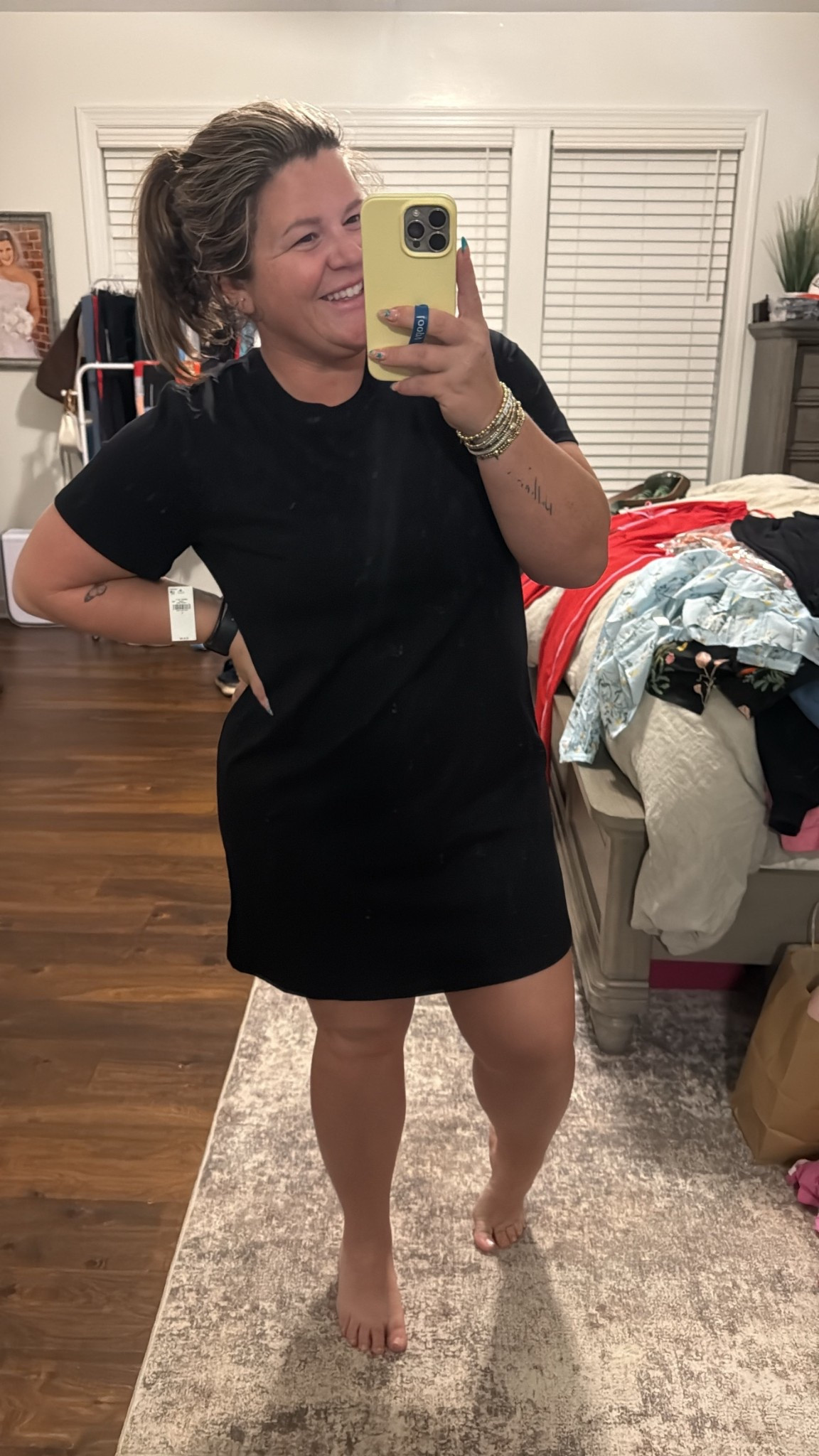 Grabbed this tshirt dress from old navy. Size large and 40% off making them $11.99  Easy throw on and go or use it as a bathing suit coverup. 


#LTKMidsize #LTKmomlife