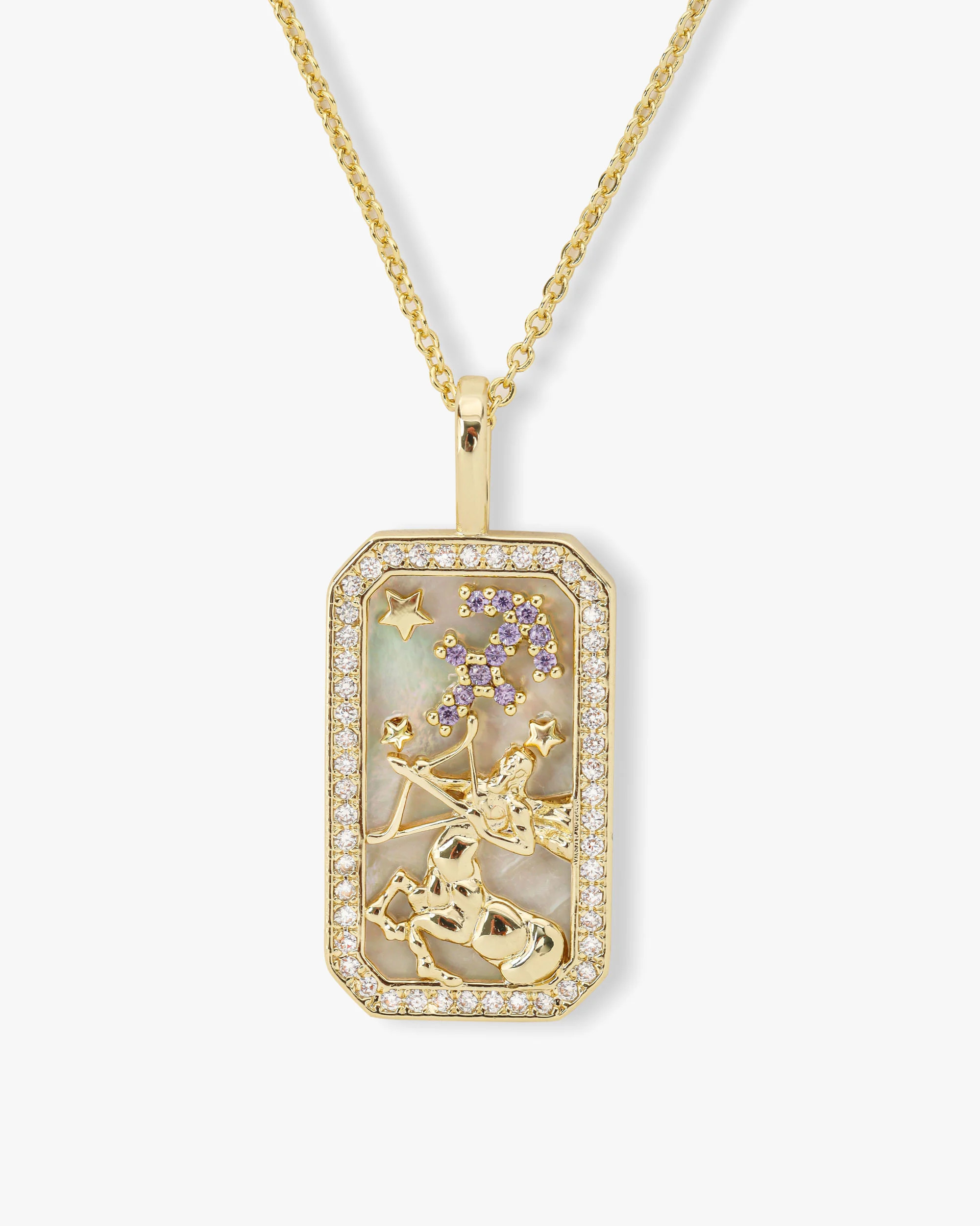 Zodiac Amulet Necklace - Gold | Melinda Maria Jewelry