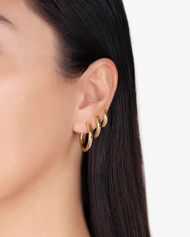 Shashi Triples Hoop Earrings Set | Splendid | Splendid