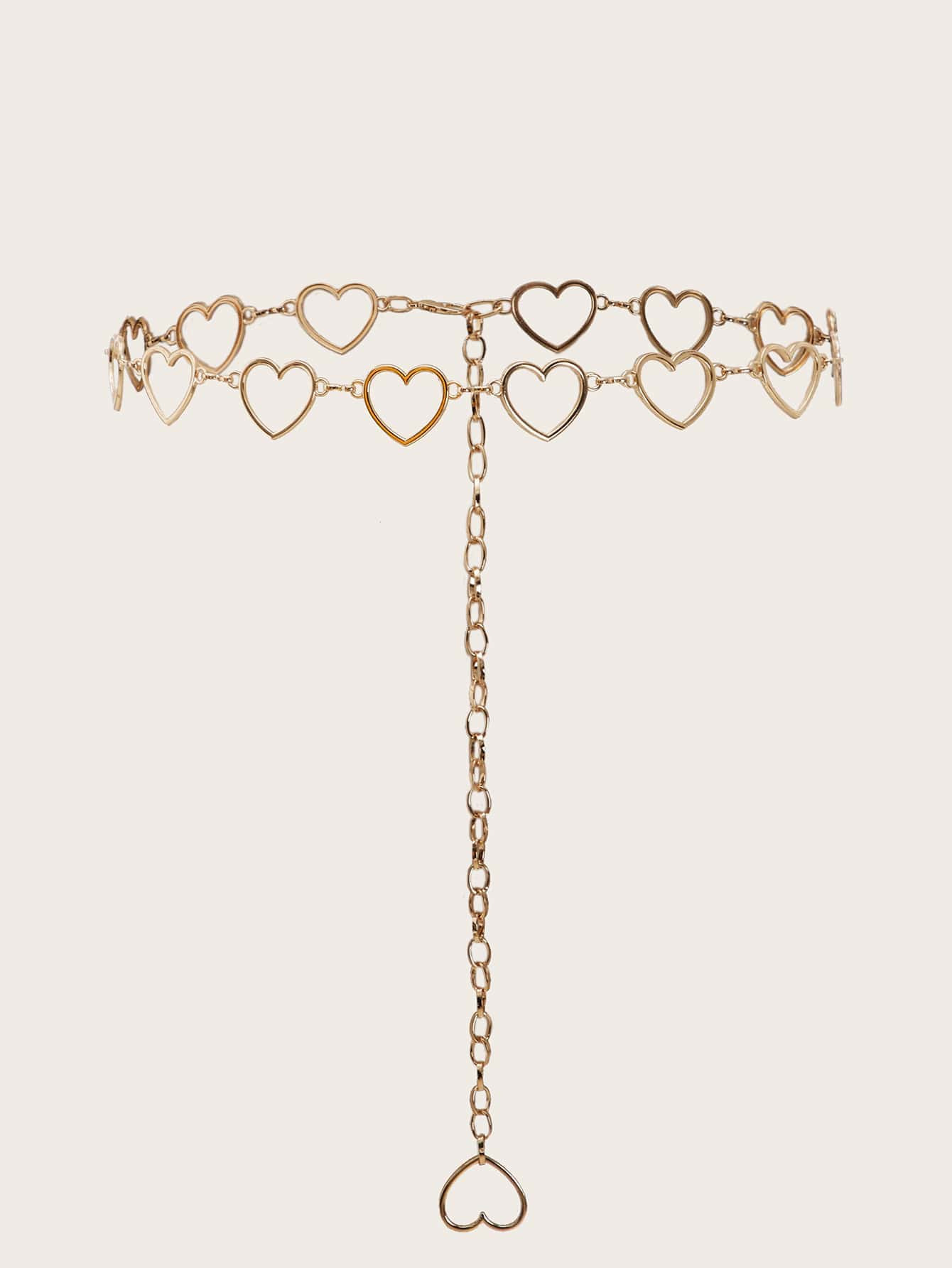 Heart Charm Chain Belt | SHEIN