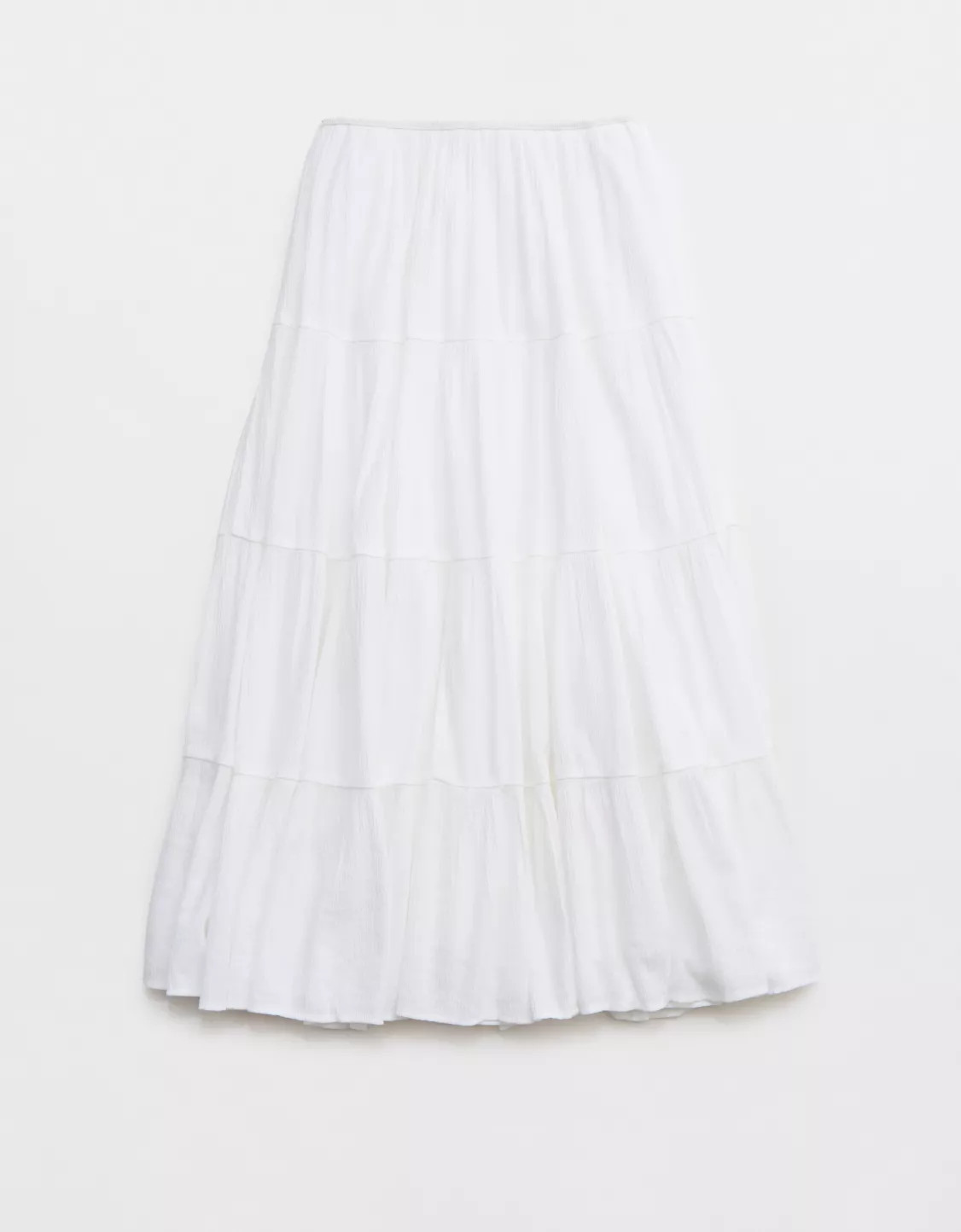 Aerie Beach Club Tiered Maxi Skirt | American Eagle Outfitters (US & CA)