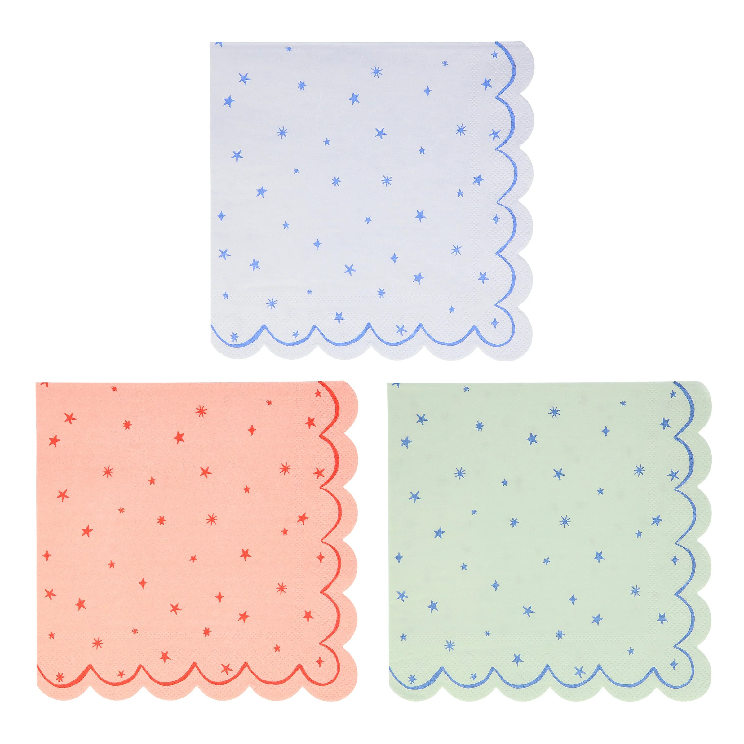 Star Pattern Party Napkins | Meri Meri