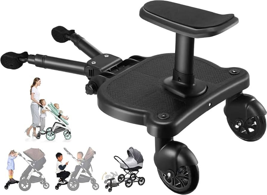 Universal Stroller Board Buggy Board Rider Stroller Glider Board Stroller Board Stroller Standing... | Amazon (US)