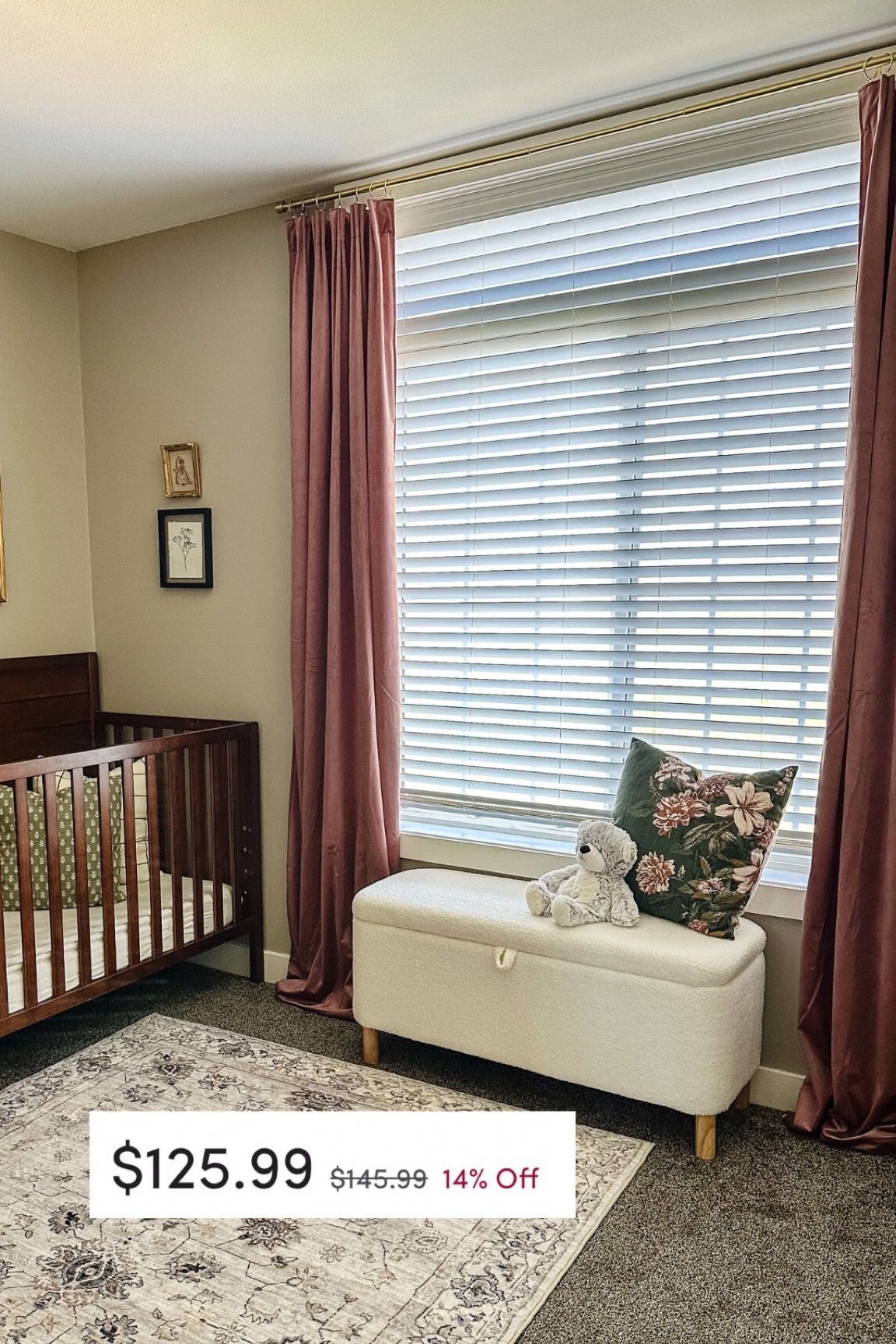 Vayda’s boucle bench that I use for you storage is slightly discounted too! It’s soft close so I don’t have to worry about her little fingers getting smashed. And we’ll be able to use it throughout her life versus a toy bench! 

#LTKbaby #LTKsalealert #LTKhome