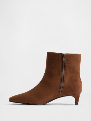 Kitten Heel Pointy Boots | Gap (CA)
