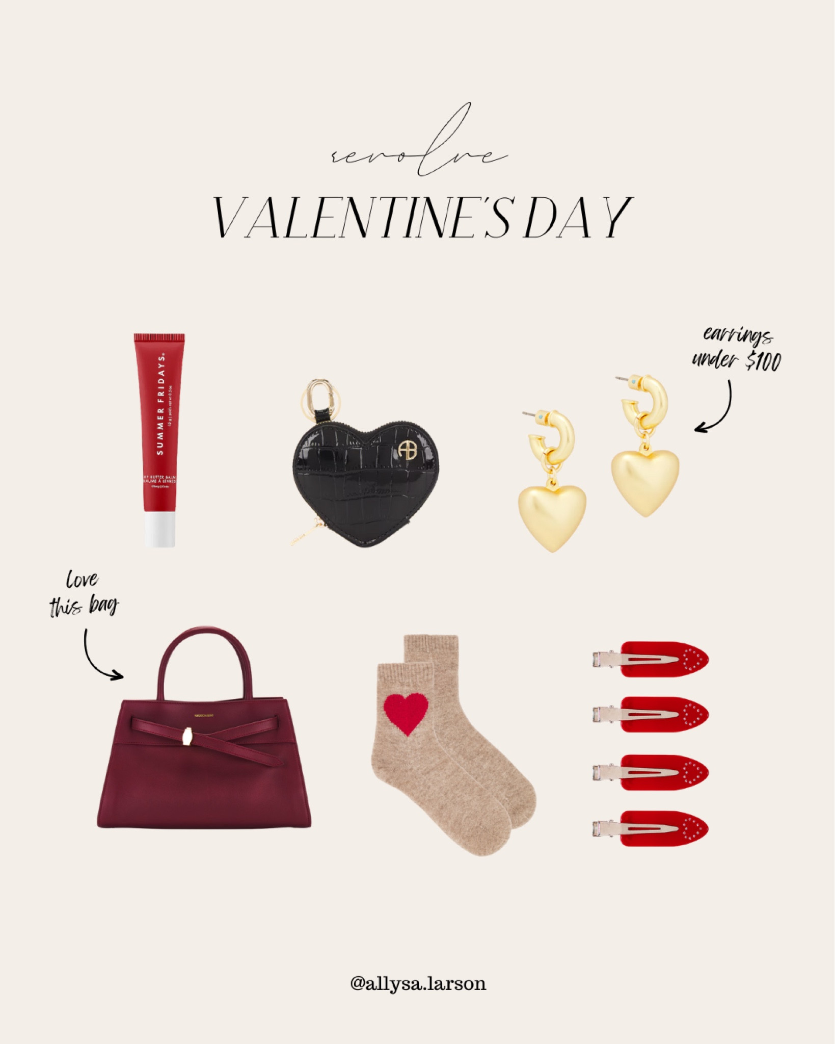 Revolve Valentine’s Day gifts and accessories 

#LTKStyleTip #LTKSeasonal #LTKFindsUnder100
