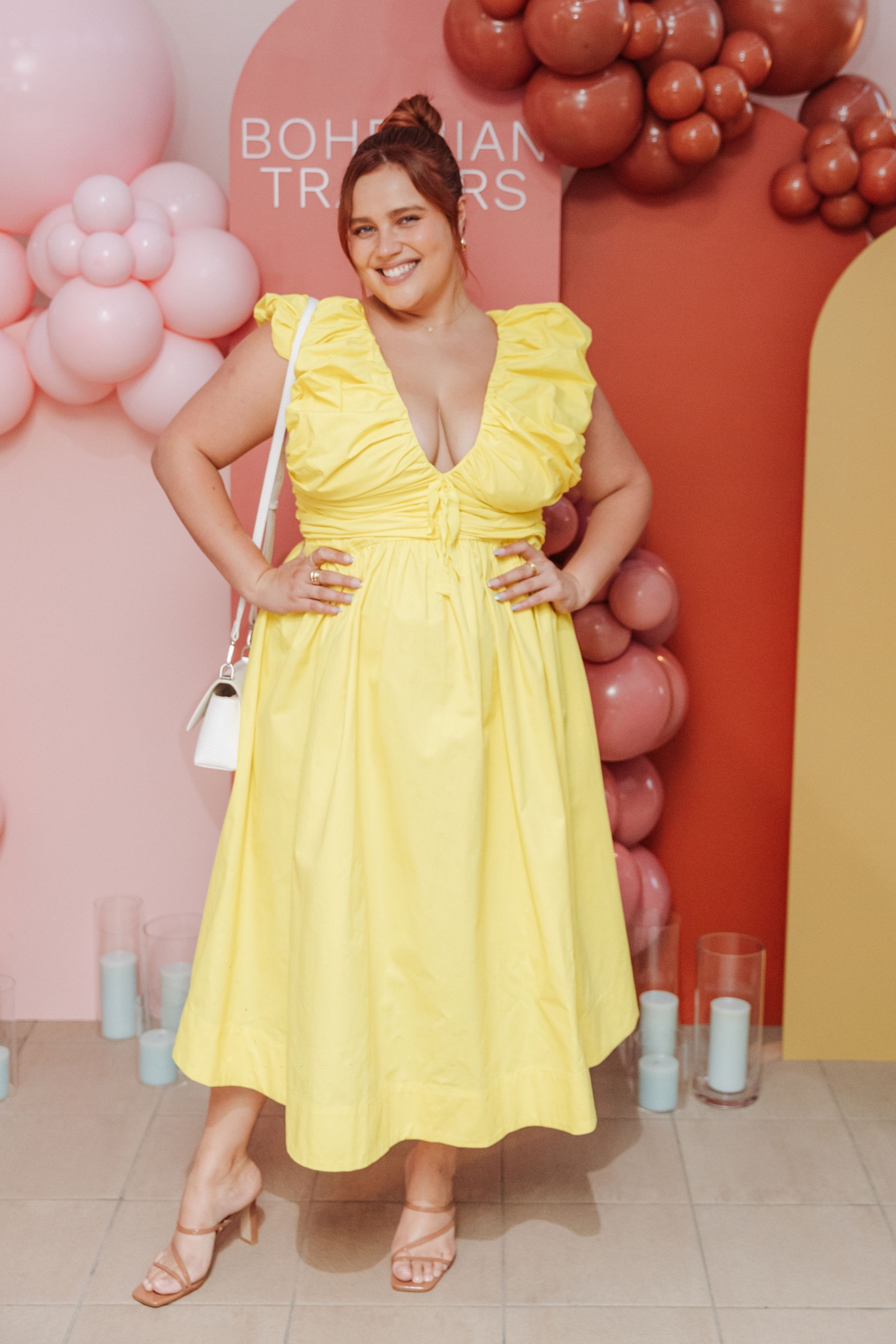 Got so many compliments on this dress 💛🥹 The shoulder details and the V cut is a 10/10 for me 🫶

#LTKSeasonal #LTKaustralia #LTKcurves