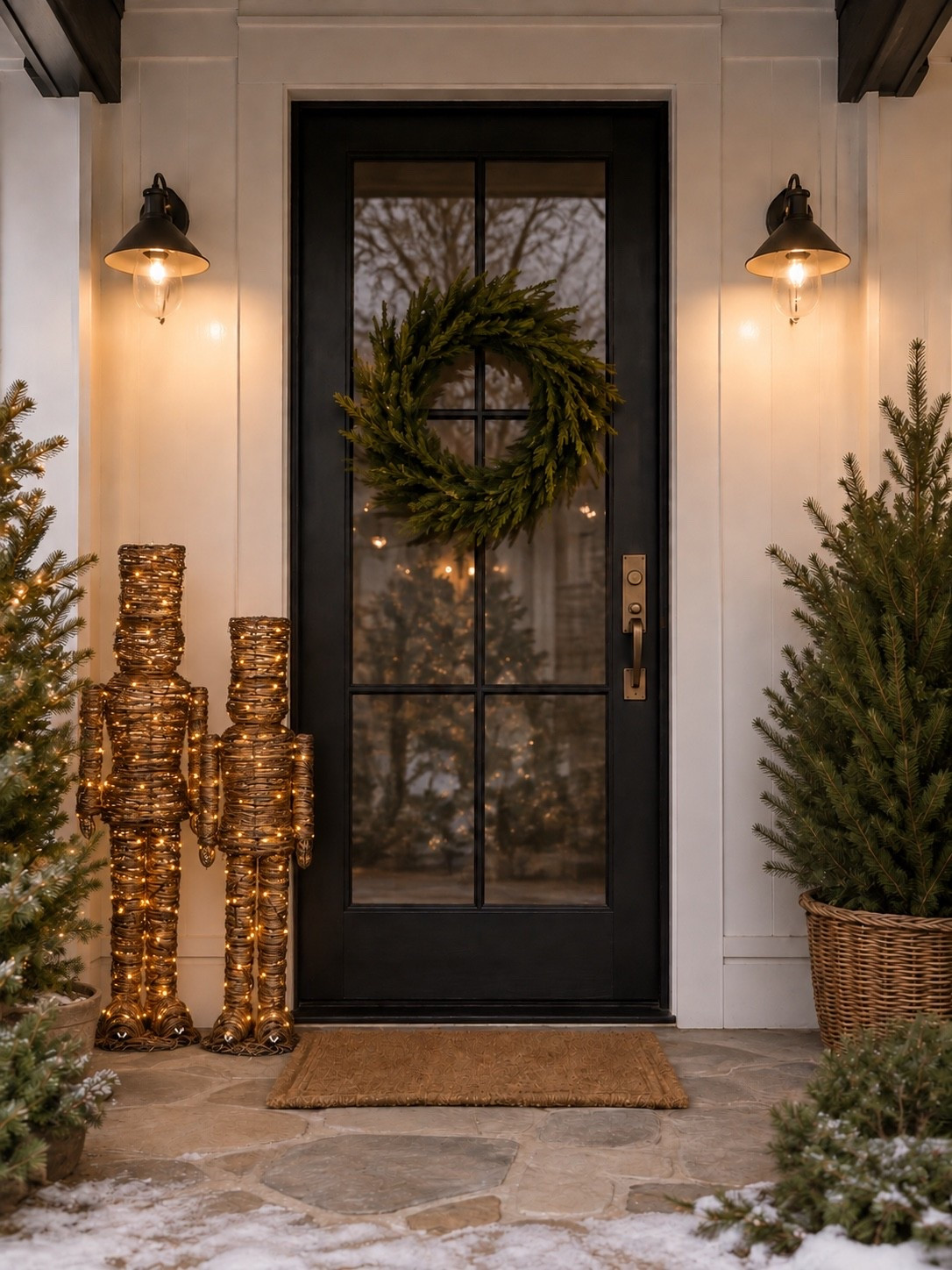 Love these pre-lit woven nutcrackers!

#LTKHome #LTKSeasonal
