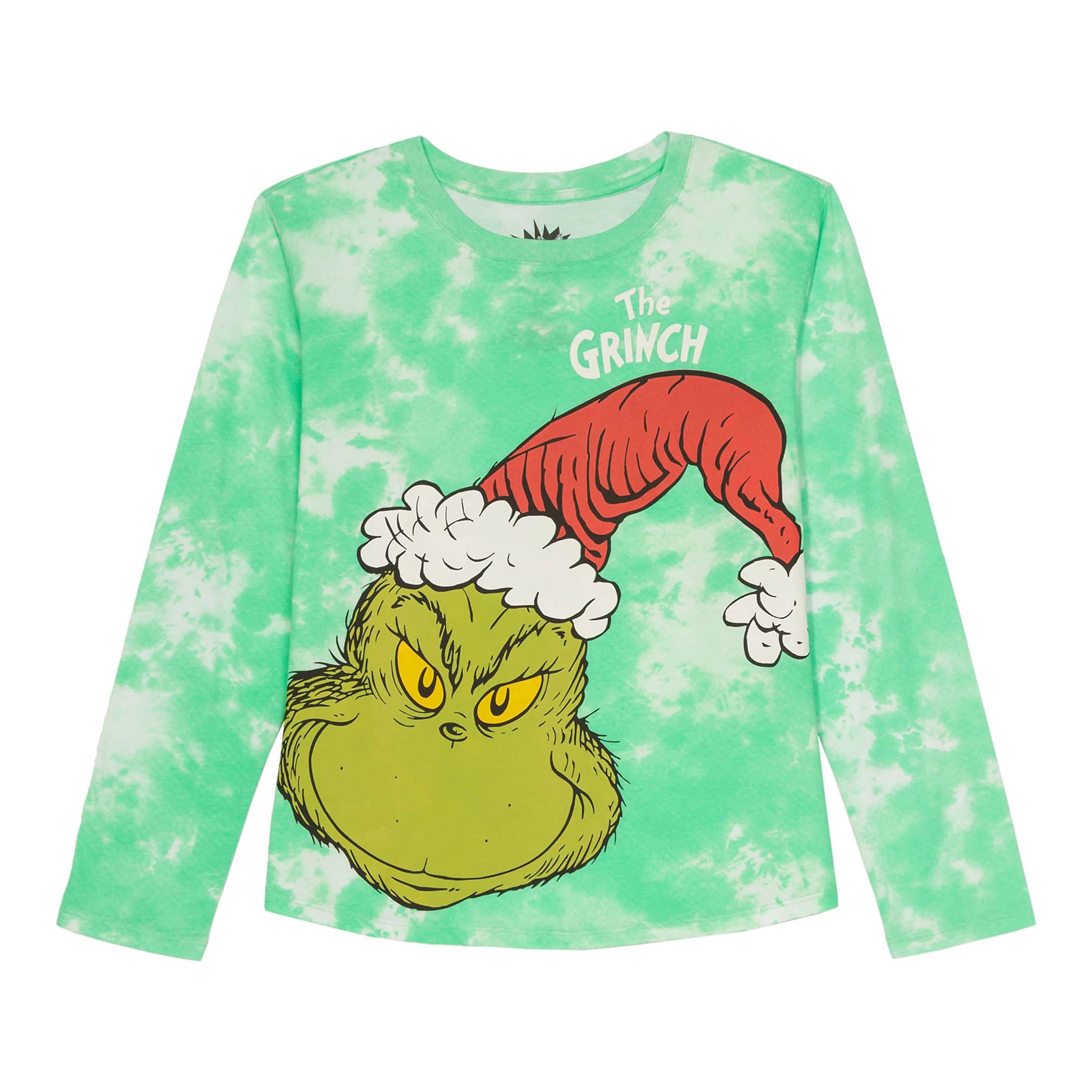 Girls 7-16 Dr. Seuss The Grinch Santa Graphic Tee in Regular & Plus | Kohl's