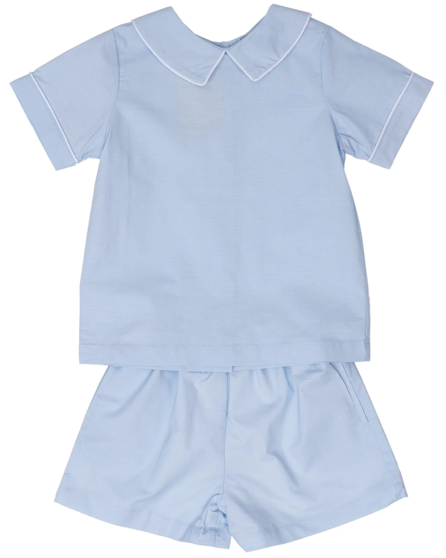 Noah Classic Blue Shorts Set | The Oaks Apparel Company