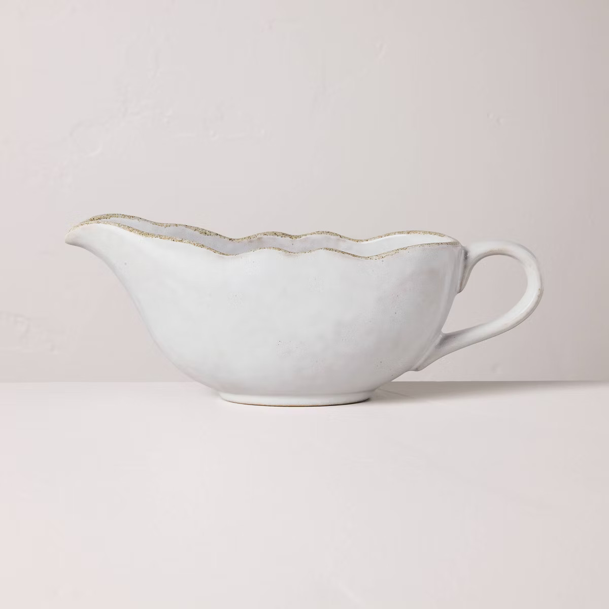 Carved Edge Gravy Boat Cream - Hearth & Hand™ with Magnolia | Target