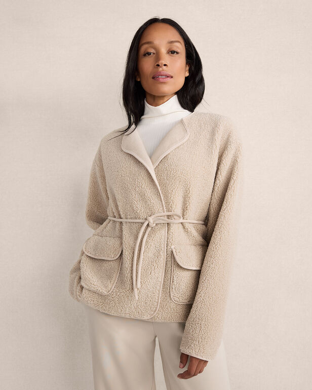 Curly Sherpa Jacket | Haven Well Within