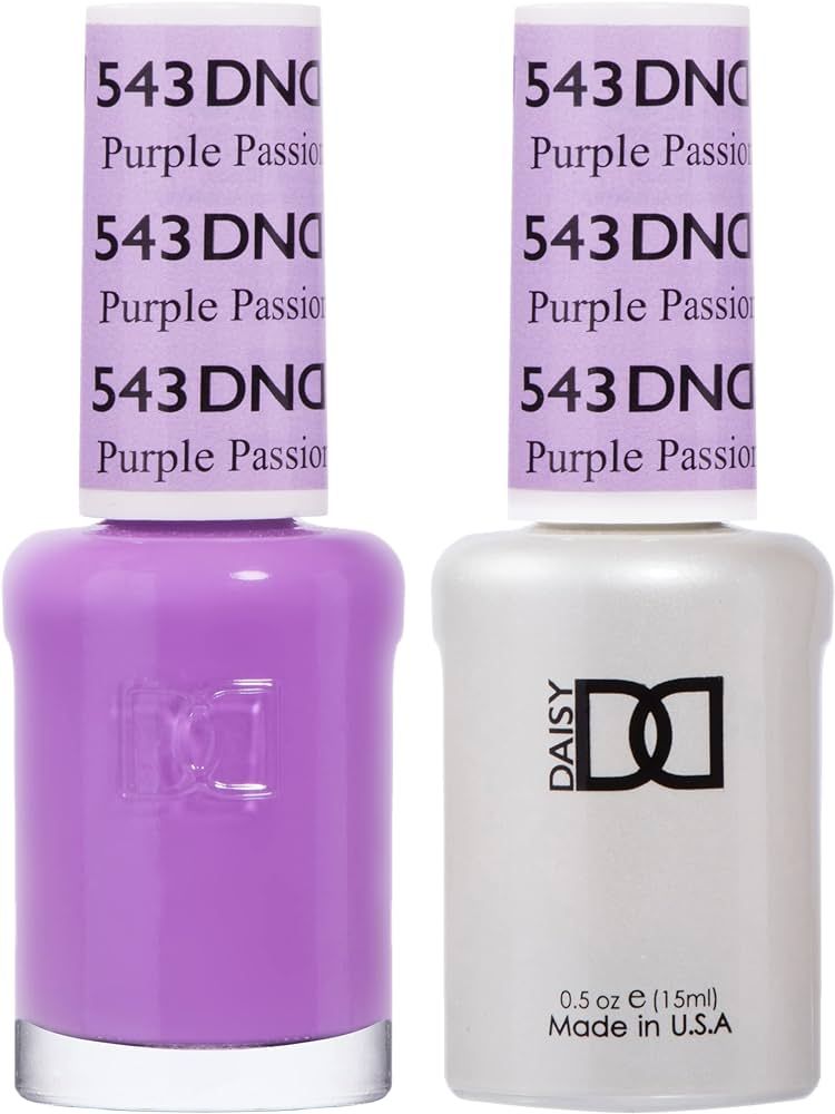 DAISY DND duo - gel polish and nail polish, shades of purple | Amazon (US)