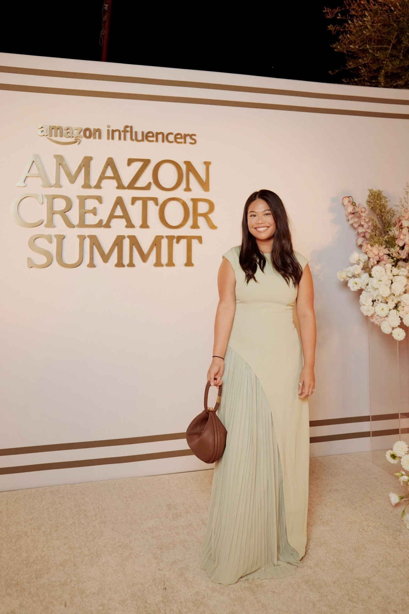 Formal night at Amazon Creator Summit! 

Love this dress so much! It’s VERY long so if you’re short - you’ll definitely need to get it hemmed! 

I’m 5’ 2” or 5’3” and wearing a size 8 and it fit perfectly! 

Formal dress, wedding guest dress, asos, black tie, 

#LTKPetite