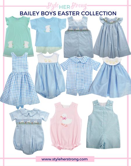 Easter outfits for little girls, little boys, and baby from The Bailey Boys 

#LTKbaby #LTKkids #LTKSeasonal