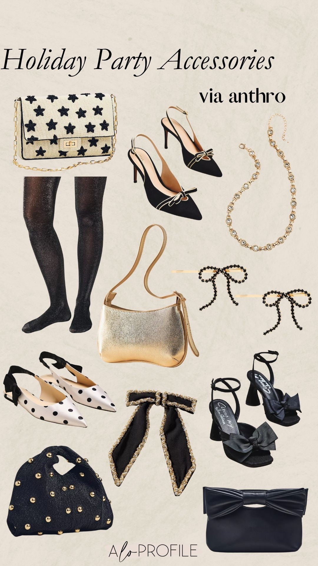 Holiday Party Accessories via Anthro✨